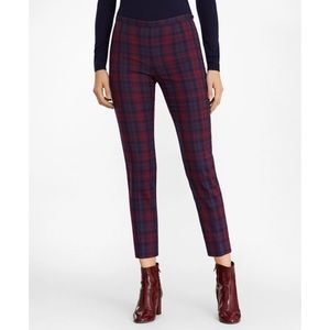 Brooks Brothers Slim-Fit Tartan Plaid Pants